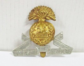 WWII British Lancashire Bi-Metal Badge - £7.92 GBP