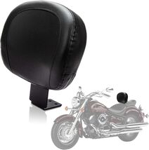 Sissy Bar Driver Backrest Rider Seat Pad for Dragstar Vstar XVS 400 650 ... - €46,68 EUR
