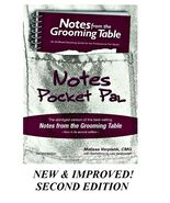 NEW&amp;IMPROV​ED Pocket Pal Notes from the Grooming Table-Groomer how-to BO... - $39.99