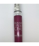 Bourjois Rouge Pop Chic Lip Gloss 1 VIOLET PIGMENTE Full SIze NWOB - £11.69 GBP