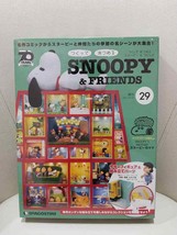 DeAGOSTINI Weekly PEANUTS Snoopy &amp; Friends miniature kit No.29 from Japan - £43.55 GBP