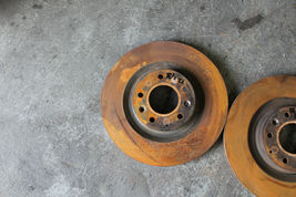 2007-2009 NISSAN 350Z FRONT DISC BRAKE ROTORS PAIR  R1221 image 4