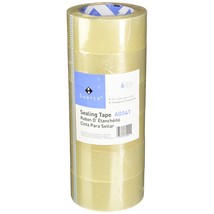 Sparco Sealing Tape Transparent Heavy Duty, 48mm x 50m, 6 Rolls (60041) - £90.48 GBP