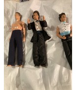 Mattel Vintage Lot Of 3 Rooted Hair Ken Doll  1968 Barbie with a Tuxedo. - €28,60 EUR