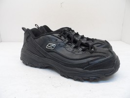 Skechers Women&#39;s D&#39;Lites - Marbleton SR Casual Work Shoes 76605W Black 8W - £31.31 GBP