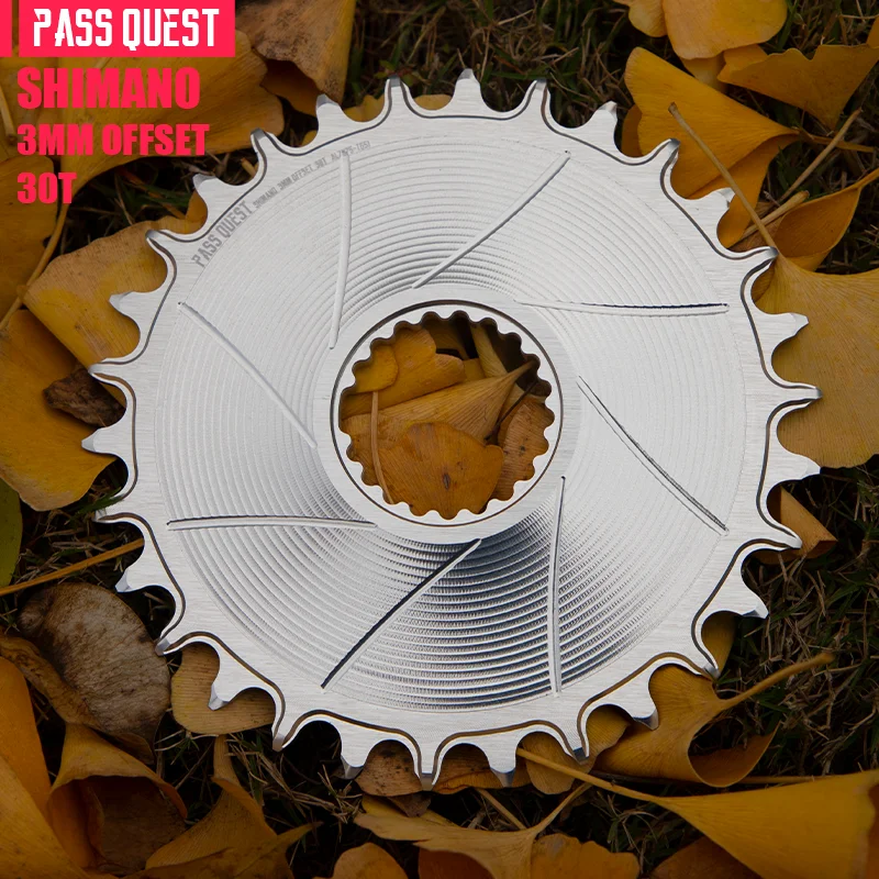 P Quest M Offest Boost Direct Mount Aero Mtb Round Narrow Chainring For M6100 M7 - £115.70 GBP