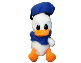 Vintage Applause Donald Duck Baby Disney 8&quot; Plush Stuffed Animal Made In Korea - £6.43 GBP