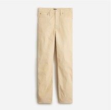 New J Crew Women Beige Vintage Wash Corduroy Pants Slim Straight Size 27... - £47.40 GBP