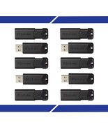 32GB Pinstripe USB 3.2 Gen 1 Flash Drive Retractable Thumb Drive 10 Pack... - $82.95