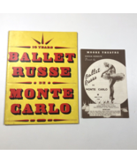 Vintage 1948-1949 Ballet Russe De Monte Carlo Program Moore Theatre Play... - $108.65 CAD