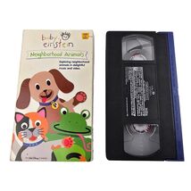Baby Einstein Neighborhood Animals Baby Dolittle VHS Tape 2002 Disney Mo... - $14.84