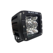 Black Oak 2&quot; LED Pod Light - Flood Optics - Black Housing - Pro Series 3.0 [2F-P - £87.23 GBP