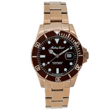 Mathey Tissot Men&#39;s Classic Brown Dial Watch - H908APRM - £147.85 GBP