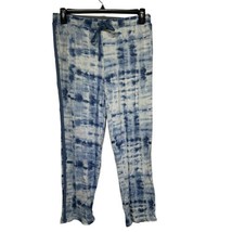 lucky brand blue tie dye lounge wear Pajama pants Size M - $14.84