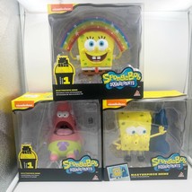 Set Of 3 SPONGEBOB MASTER PIECE MEME 8” FIGURES SERIES 1 Brand New - £58.77 GBP