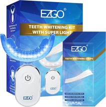 Teeth Whitening Kit with LED Light, Non-Sensitive Teeth Whitener - 28Count - £23.59 GBP