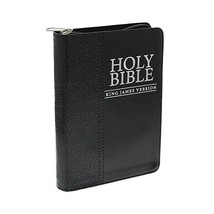 Holy Bible: KJV Pocket Edition: Zippered Black - £21.60 GBP