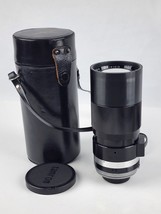 Auto Tamron 1:3.5 200mm Lens for Topcon RE Super 35mm Camera w/ Case Exclnt Cond - £82.03 GBP