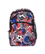 Football &amp; Soccer Sports Pattern Printed Backpack - $24.75
