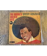 PAT BOONE&#39;S GOLDEN HITS FEATURING SPEEDY GONZALES DOT RECORDS LP Israël - $10.14