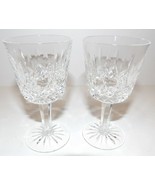 LOVELY VINTAGE PAIR OF SIGNED WATERFORD CRYSTAL LISMORE 4 1/4&quot; PORT WINE... - €55,61 EUR