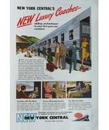 Vintage 1947 New York Central Central Train System Full Page Original Ad - £5.22 GBP