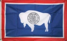 2x3 Wyoming State Flag US USA American Flags by RFC - $4.44