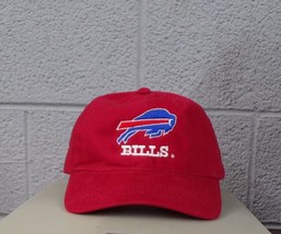 NFL Buffalo Bills Logo Football Embroidered Ball Cap Baseball Hat New - £16.97 GBP