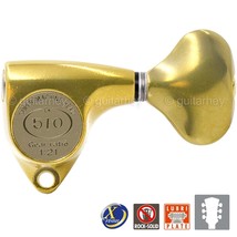 NEW Gotoh SGV510Z-L5 Tuning Keys Set 1:21 Ratio 3x3 - ANTIQUE X-FINISH GOLD - £145.92 GBP