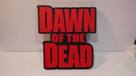 DAWN of the DEAD (2004) 3D Shelf/Wall Sign  Unrated Directors Cut Horror... - $23.99