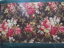 FABRIC P&amp;B Large 3-Tone Pink/White Roses 44&quot; x 11&quot; to Quilt Craft Sew $4.25 - £3.39 GBP