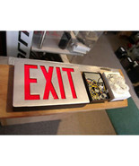 LED EXIT SIGN 2 SIDED BRAND NEW OLD STOCK - $114.53 CAD