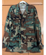 US Army Camo Combat Coat Jacket Hot Weather Woodland 8415-01-390-8553 La... - $19.24