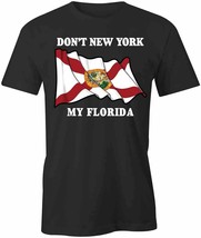 DON&#39;T NEW YORK MY FLORIDA TShirt Tee Short-Sleeved Cotton CLOTHING S1BCA612 - £18.02 GBP+