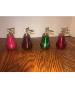 D. L &amp; Co Modern Alchemists 4 Metal Pear Shaped Tea Light Candles - $58.74 CAD