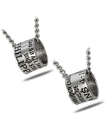 Men&#39;s Stainless Steel Duck Band Necklace - Philippians - £172.66 GBP