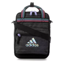 New Adidas Squad Insulated Lunch Bag, Two Tone Black Snowglobe - £16.81 GBP