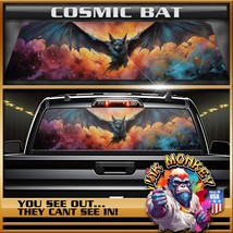 Cosmic Bat - Truck Back Window Graphics - Customizable - $55.12+