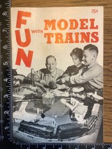 Vintage 1954 Fun With Model Trains mini Magazine 32 pages Good - $18.50