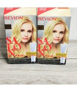 2 Revlon Salon Color #10 Lightest Natural Blonde Booster Kit - £10.05 GBP