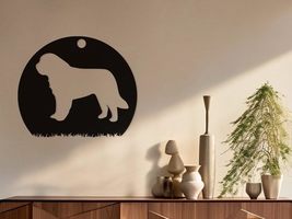 LaModaHome Silhouette Dog Metal Wall Art for Cabin Decor, Rustic Spaces - Outdoo - £27.33 GBP+