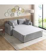 Frisco Fine Microfiber Mattress Protector Topper, Queen, White, By Madis... - $38.97