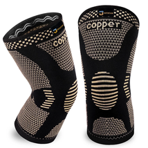 Copper Knee Brace Sleeve Support for Men and Women - Knee Compression fo... - £22.26 GBP