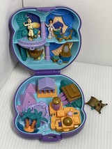 Polly Pocket Disney Aladdin Compact with Figures - Complete vtg Bluebird 1995 - £50.44 GBP