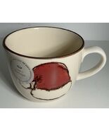SANTA HAT 4.5” Large Soup/Salad Bowl Mug Ceramic Made in Portugal New - $237.95 MXN