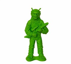 Tim Mee vtg plastic toy figure space galaxy laser timmee green alien mon... - £11.62 GBP