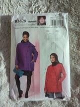 Butterick 5828 Misses Women&#39;s Jacket Easy XXL-1X-2X-3X-4X-5X-6X UNCUT Pattern - £7.49 GBP