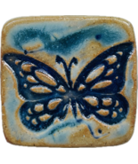 Butterfly - Handmade Ceramic Refrigerator Magnet - €8,64 EUR