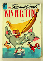 M.G.M.&#39;s Tom and Jerry&#39;s Winter Fun #3 Dell Giant (1954, Dell) - Good- - £6.43 GBP