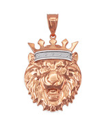 Rose Gold Lion King Pendant (S/M/L/XL) - $2,558.31 MXN+